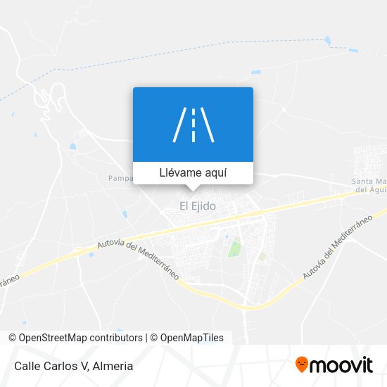 Mapa Calle Carlos V