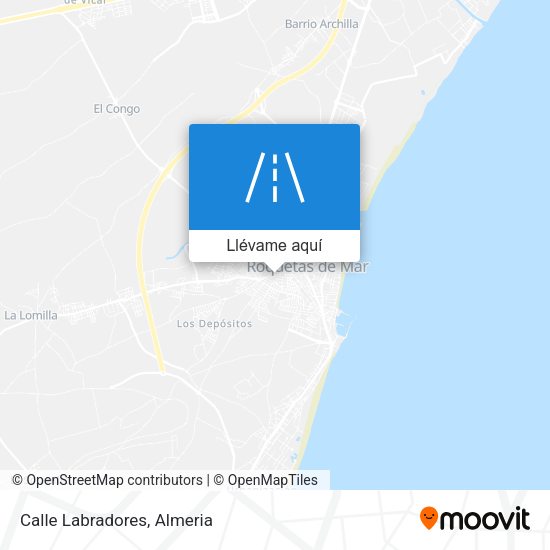 Mapa Calle Labradores