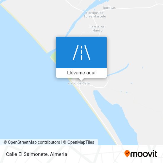 Mapa Calle El Salmonete