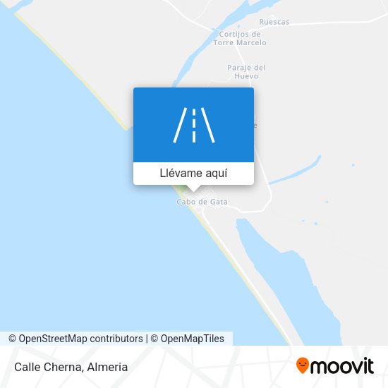 Mapa Calle Cherna