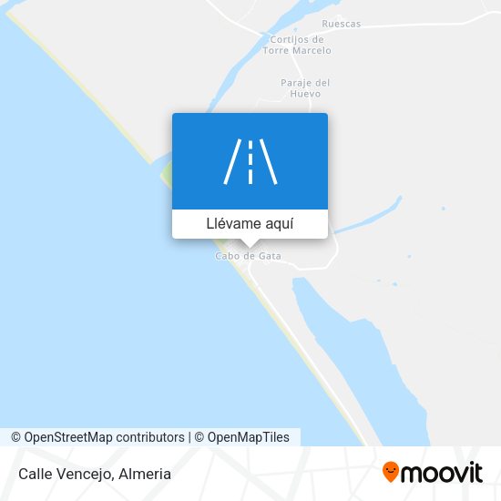 Mapa Calle Vencejo