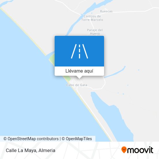 Mapa Calle La Maya