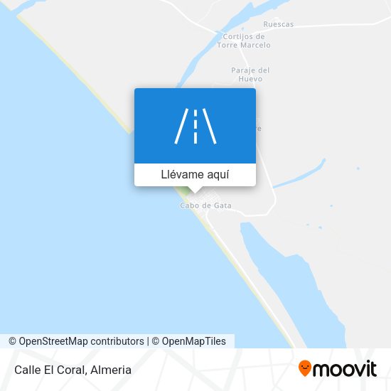 Mapa Calle El Coral