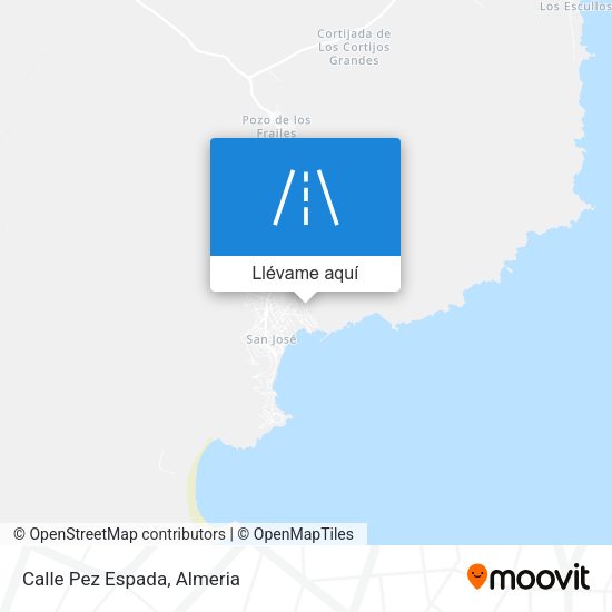 Mapa Calle Pez Espada