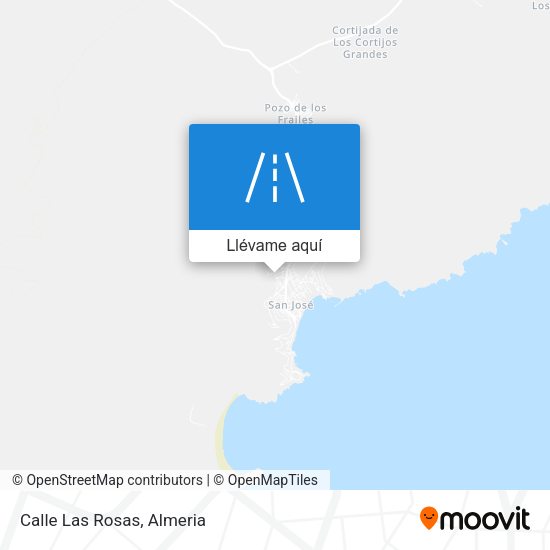 Mapa Calle Las Rosas