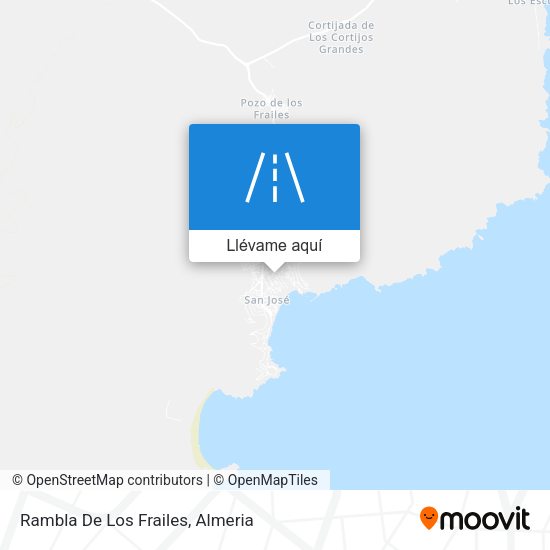 Mapa Rambla De Los Frailes