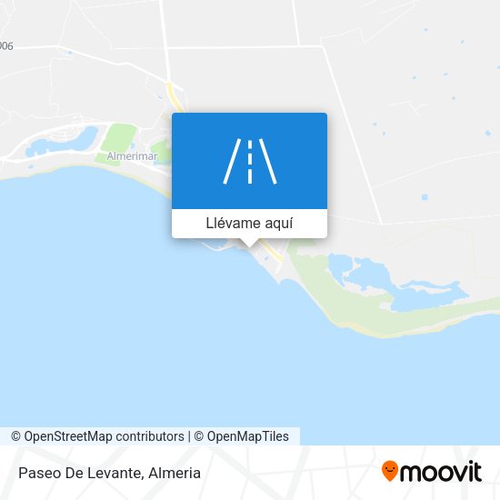 Mapa Paseo De Levante