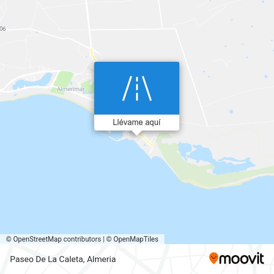 Mapa Paseo De La Caleta