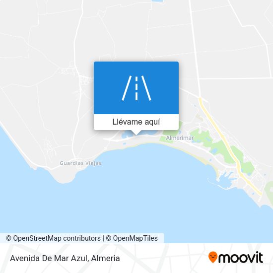 Mapa Avenida De Mar Azul