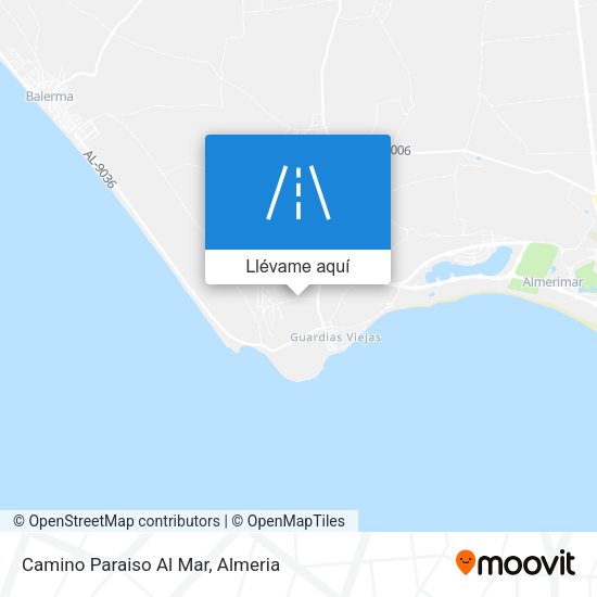 Mapa Camino Paraiso Al Mar