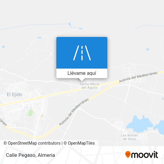 Mapa Calle Pegaso