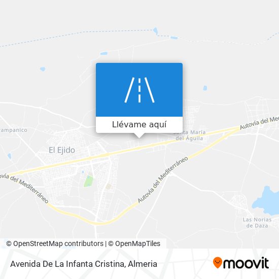 Mapa Avenida De La Infanta Cristina