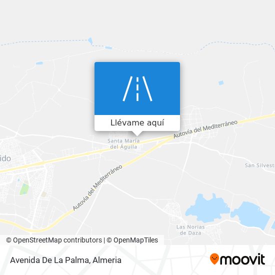 Mapa Avenida De La Palma