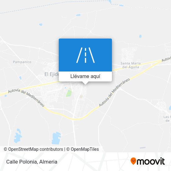 Mapa Calle Polonia