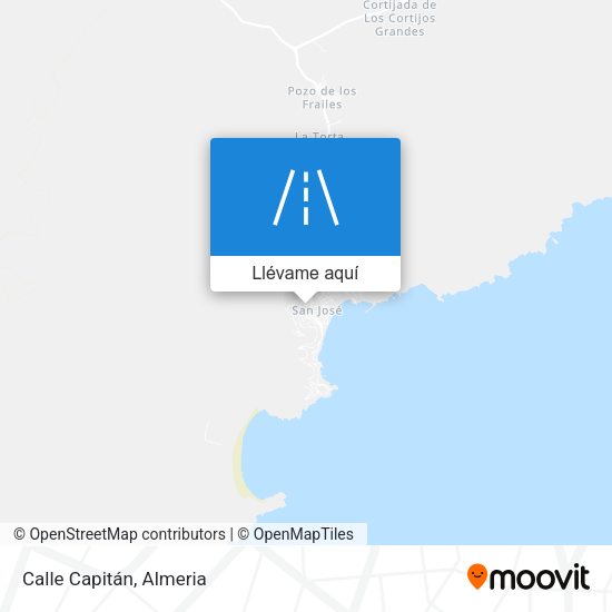 Mapa Calle Capitán