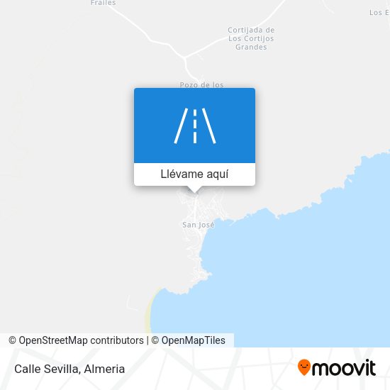 Mapa Calle Sevilla