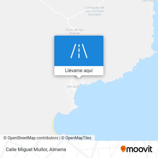Mapa Calle Miguel Mullor