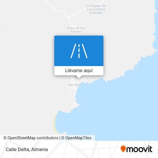Mapa Calle Delta