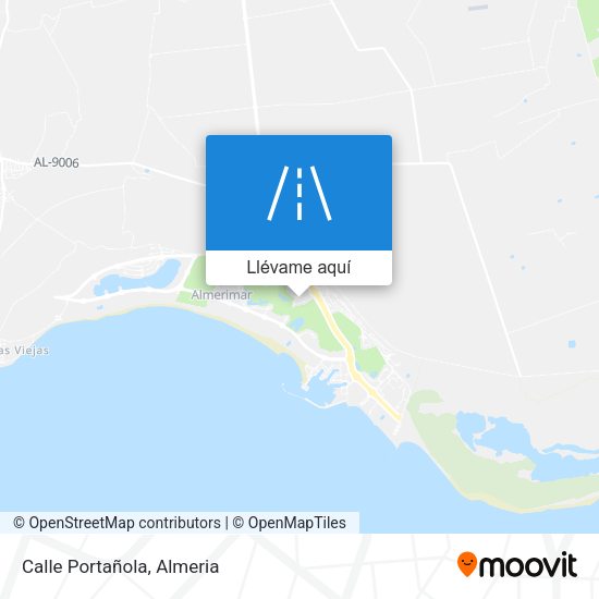 Mapa Calle Portañola