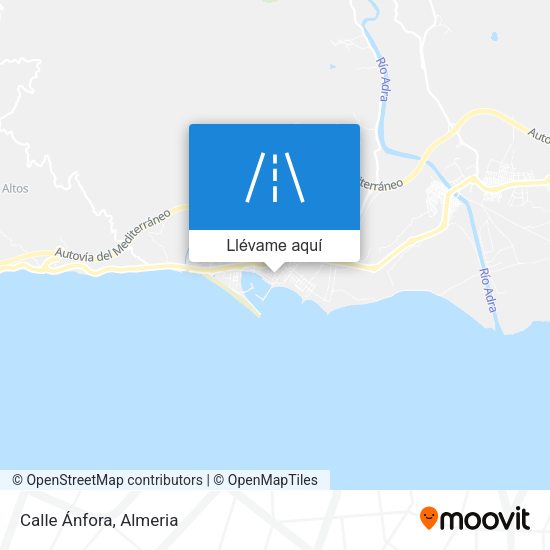 Mapa Calle Ánfora