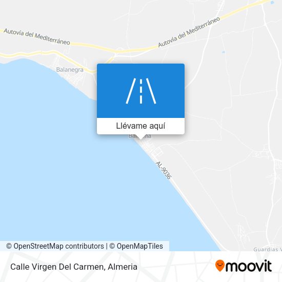 Mapa Calle Virgen Del Carmen
