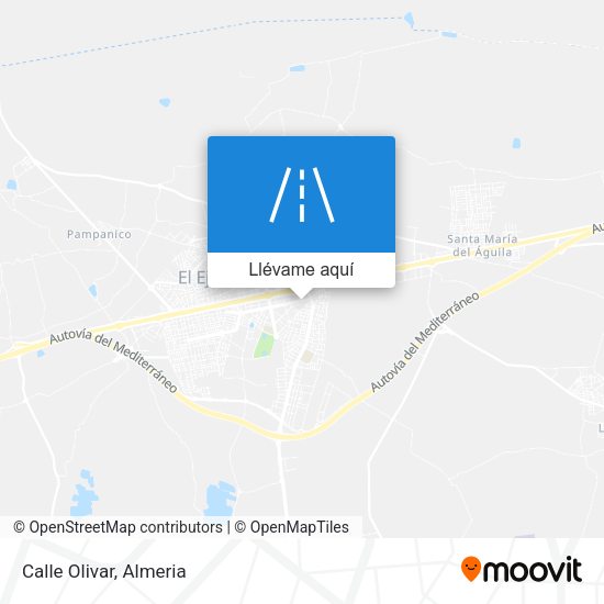 Mapa Calle Olivar