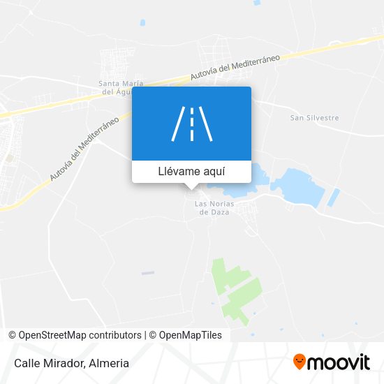 Mapa Calle Mirador