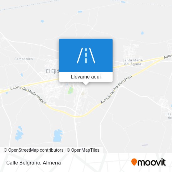 Mapa Calle Belgrano
