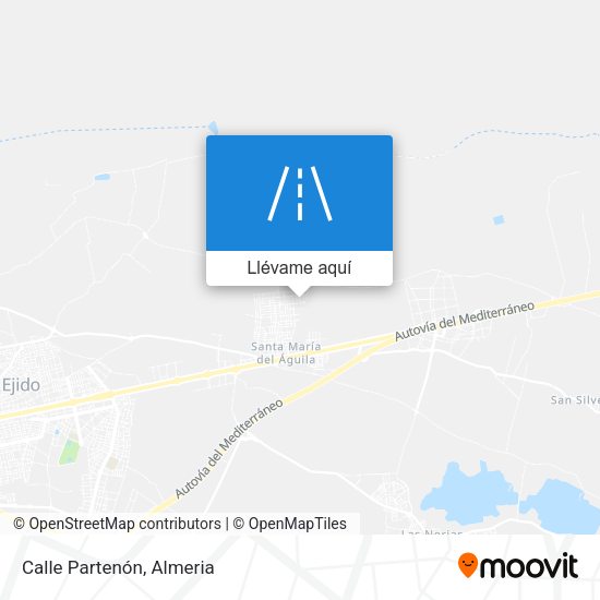 Mapa Calle Partenón