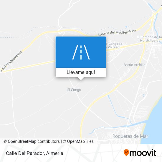 Mapa Calle Del Parador