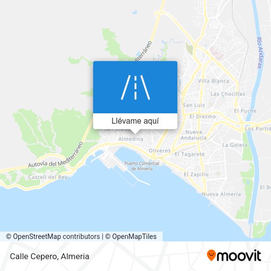 Mapa Calle Cepero