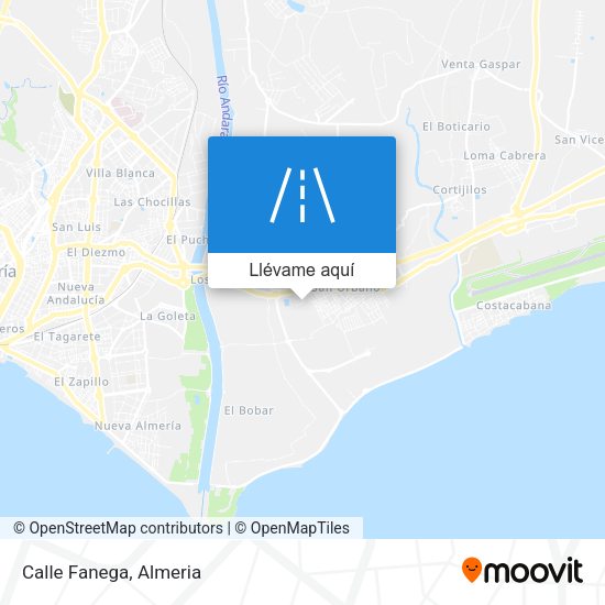 Mapa Calle Fanega