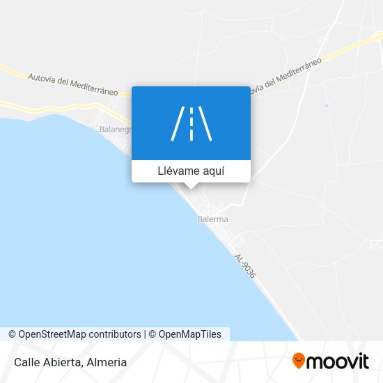 Mapa Calle Abierta