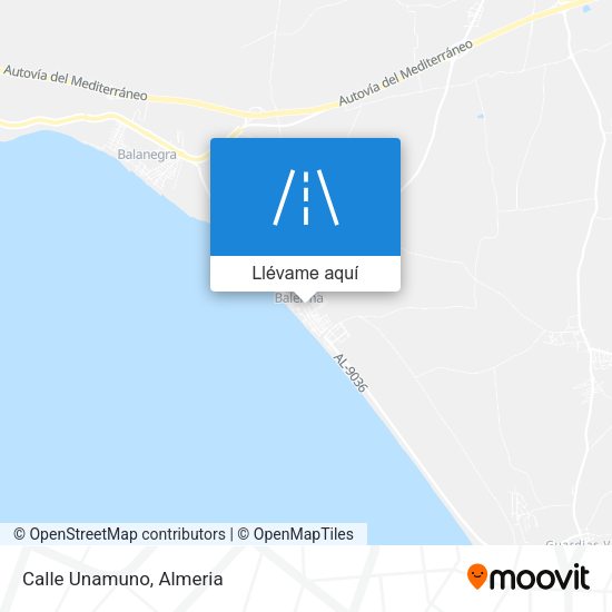 Mapa Calle Unamuno