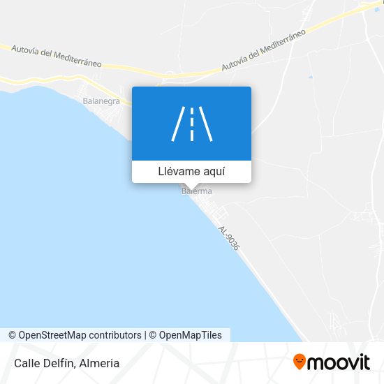 Mapa Calle Delfín
