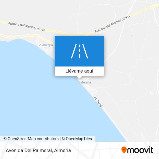 Mapa Avenida Del Palmeral