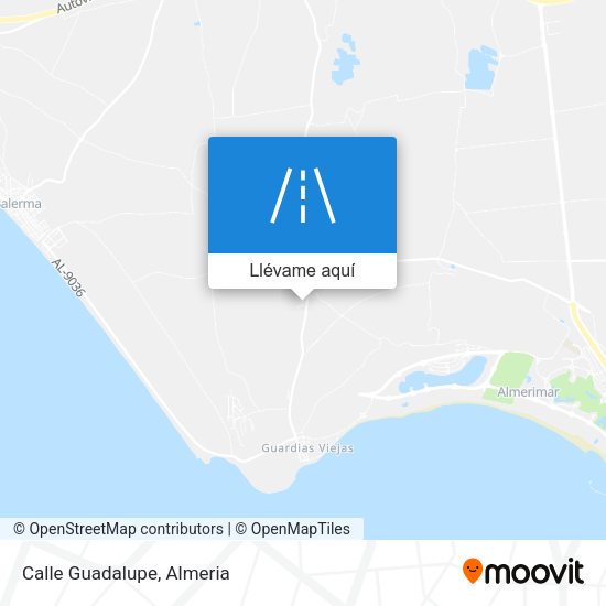 Mapa Calle Guadalupe