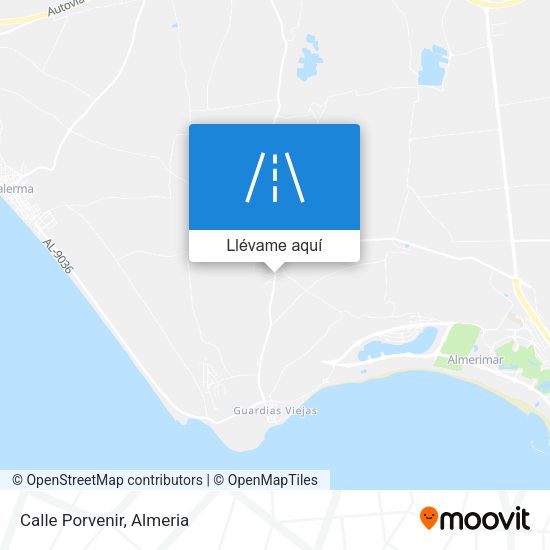 Mapa Calle Porvenir
