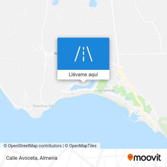 Mapa Calle Avoceta