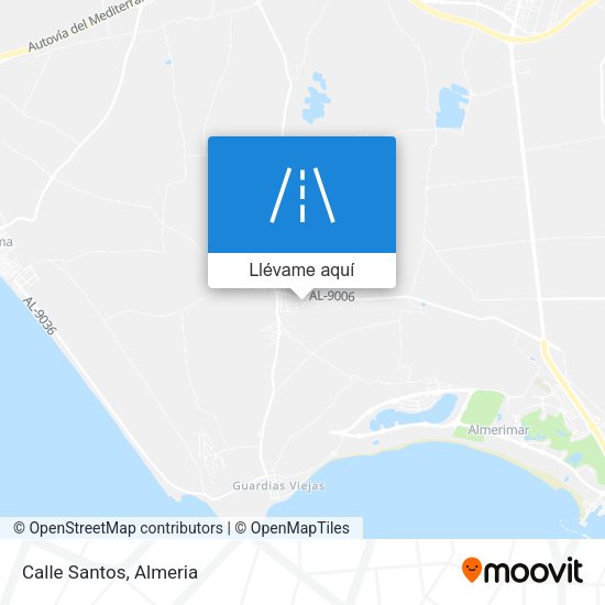 Mapa Calle Santos