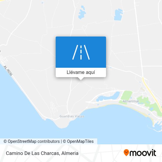 Mapa Camino De Las Charcas