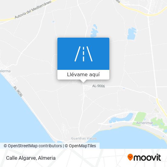 Mapa Calle Algarve