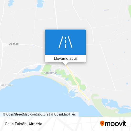 Mapa Calle Faisán