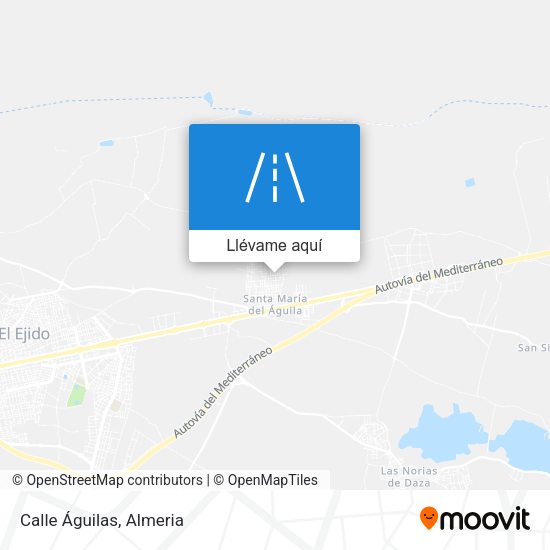 Mapa Calle Águilas