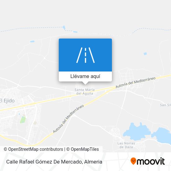 Mapa Calle Rafael Gómez De Mercado