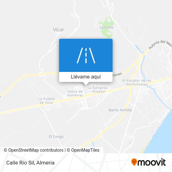 Mapa Calle Río Sil