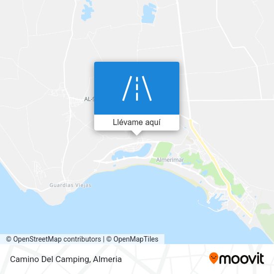 Mapa Camino Del Camping