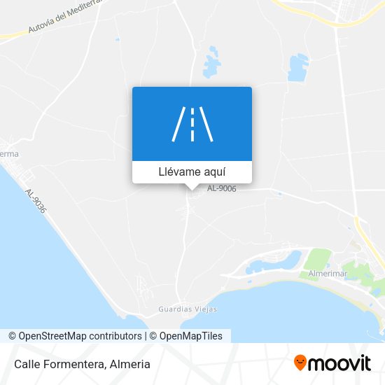 Mapa Calle Formentera