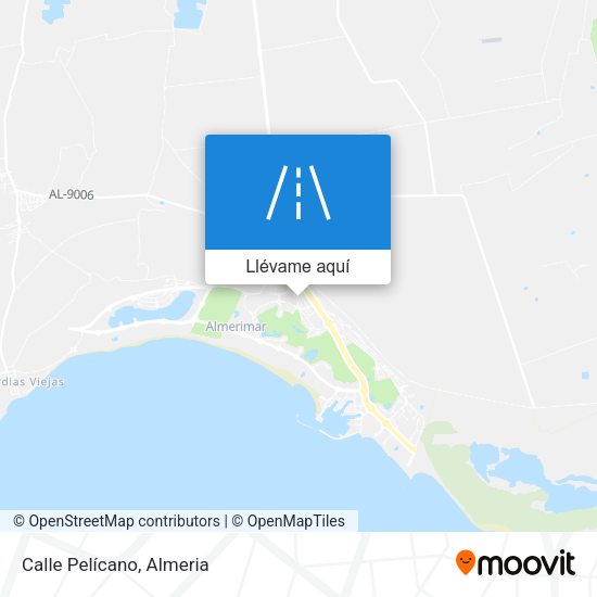 Mapa Calle Pelícano