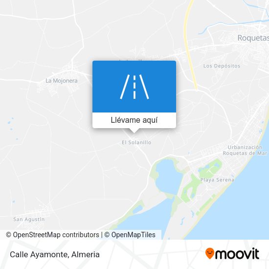 Mapa Calle Ayamonte